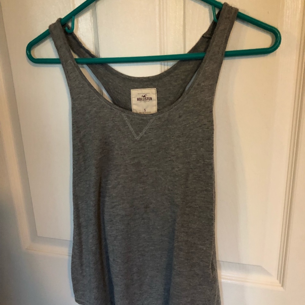 Grey Razorback tank top
